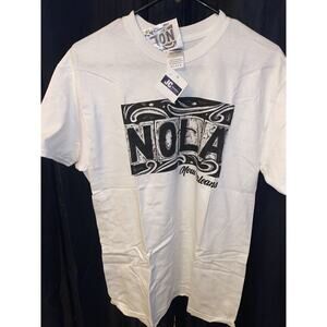 JC Studios Shirt NOLA New Orleans Ultra Cotton Gildan Men’s Size M